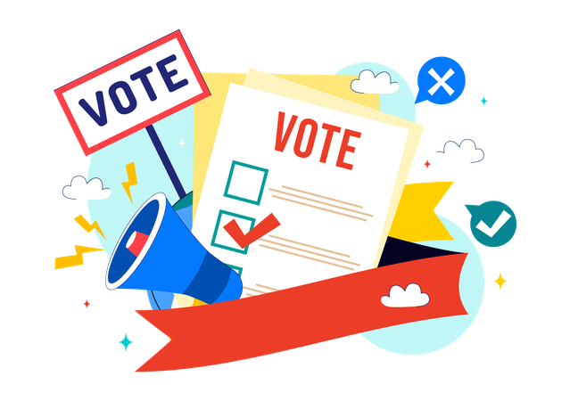 Day of Democracy  Illustration