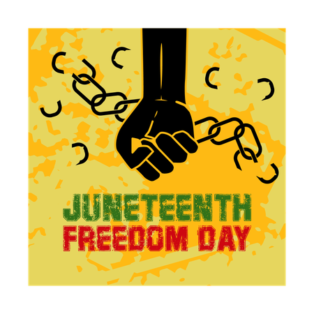 Day of liberation from slavery  Illustration