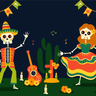 illustrations of day of the dead
