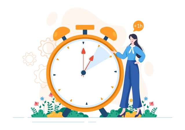 Daylight Saving Time  Illustration