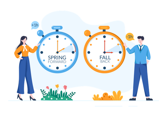 Daylight Saving Time  Illustration