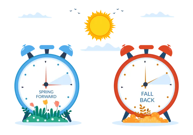 Daylight Saving Time  Illustration