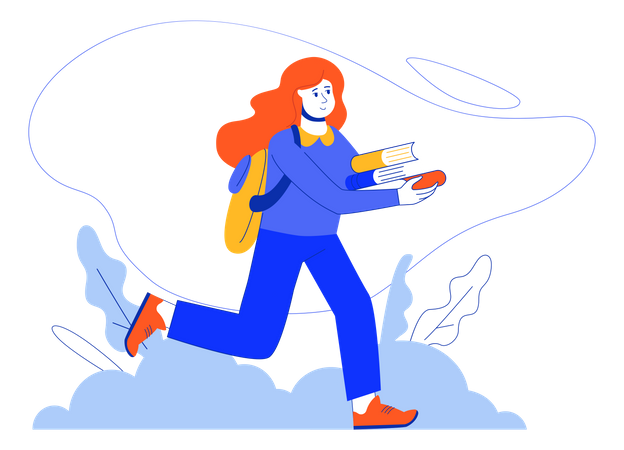 De volta à escola  Ilustração