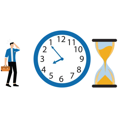 Deadlines are approaching mental burnout  Illustration