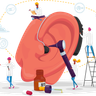 audiologist illustration