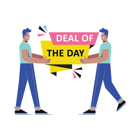 Deal Of The Day  Illustration