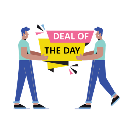 Deal Of The Day  Illustration