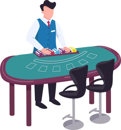 Dealer  Illustration