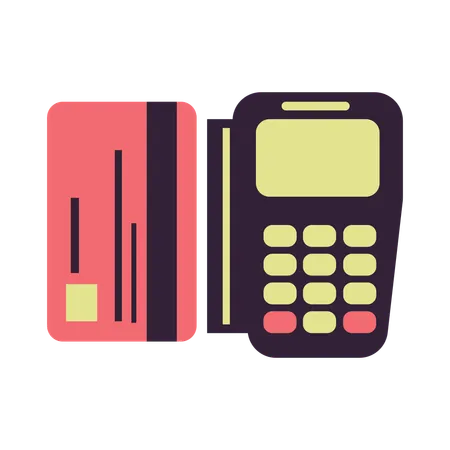 Debit card payment  Illustration