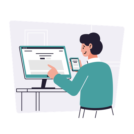 Tests de débogage sur plusieurs appareils  Illustration
