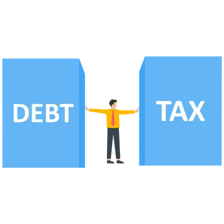 Debt and Tax Burden  Illustration