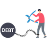 free debt free illustrations