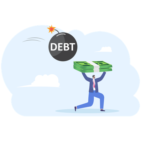 Debt management  Illustration