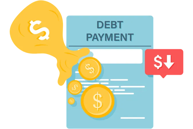 Debt Payment  Illustration