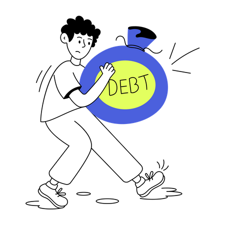 Debt Payment  Illustration