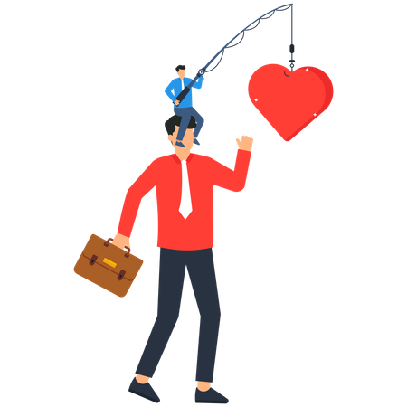 Deceive to trust  Illustration