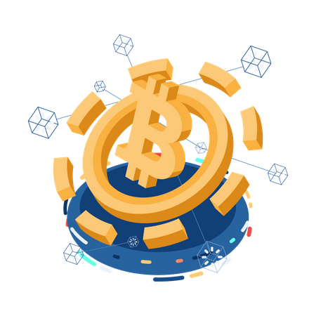 Decentralized Finance  Illustration