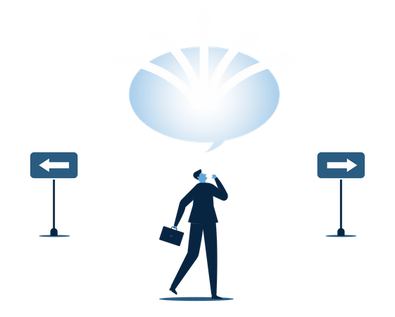 Decision making  Illustration