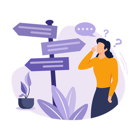 Decision making  Illustration