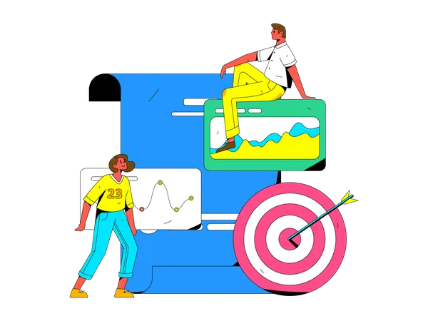 Decisões baseadas em dados  Illustration