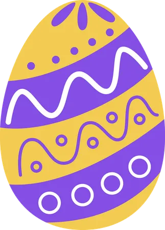 装飾卵  イラスト