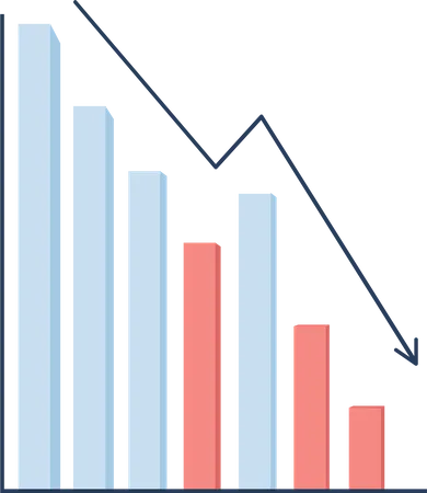 Decreasing graph  Illustration