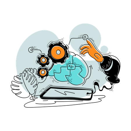Deep Learning  일러스트레이션