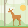 illustrations for deer