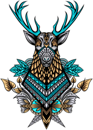 Deer  Illustration