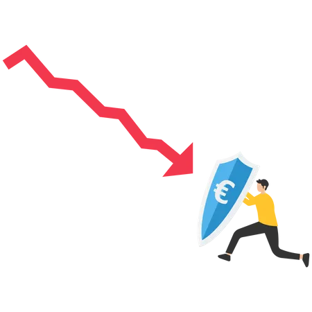 Defeat Currency  Illustration