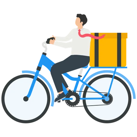 Delivery Boy  Illustration