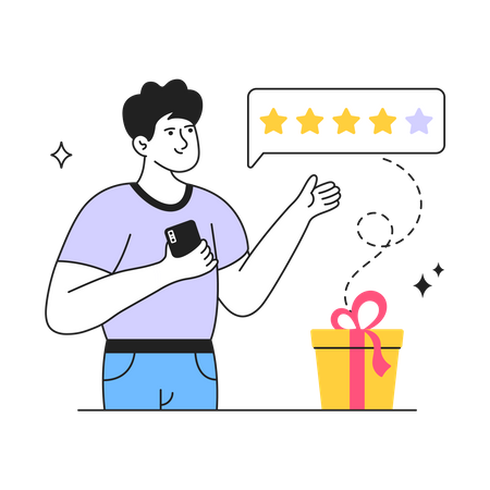 Delivery Feedback  イラスト