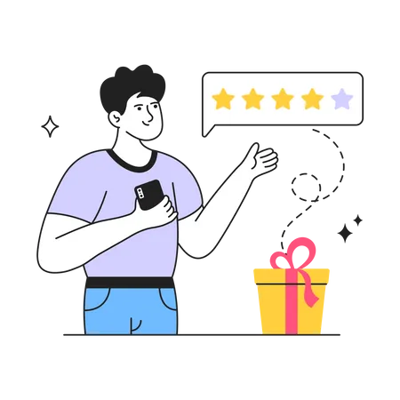 Delivery Feedback  イラスト