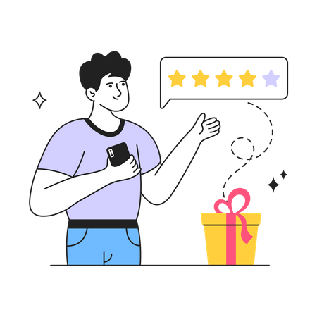 Delivery Feedback  Illustration