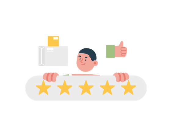 Delivery Feedback  Illustration