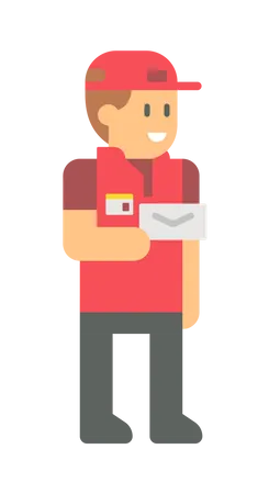 Delivery guy  Illustration