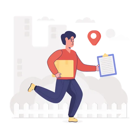 Delivery Location Illustration