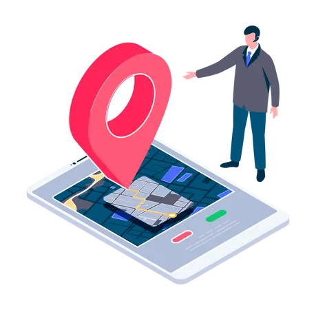 Delivery location  Illustration