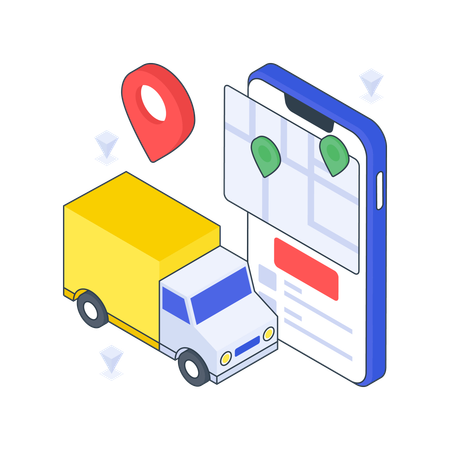 Delivery Location  Illustration