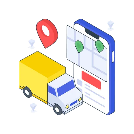 Delivery Location  Illustration