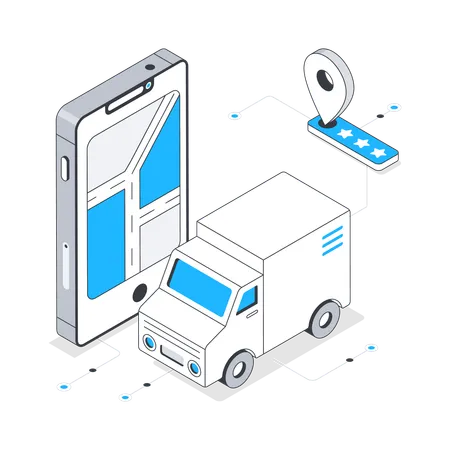 Delivery Location  Illustration