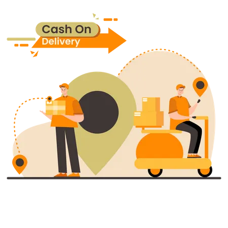 Delivery Location  Illustration