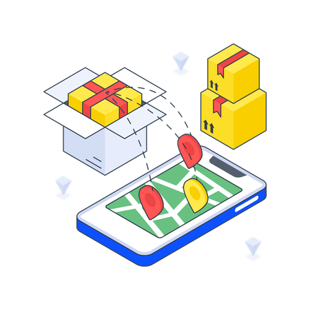 Delivery Location  Illustration