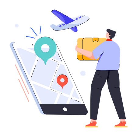 Delivery Location  Illustration