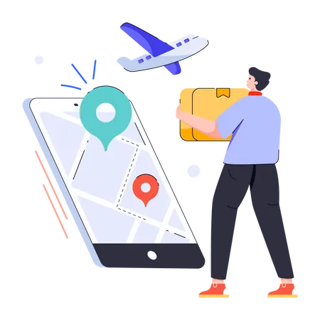 Delivery Location  Illustration