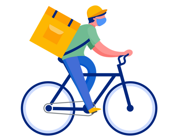 Delivery Man  Illustration