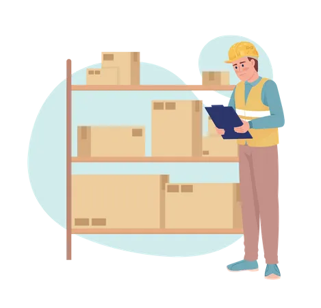 Delivery management  Illustration
