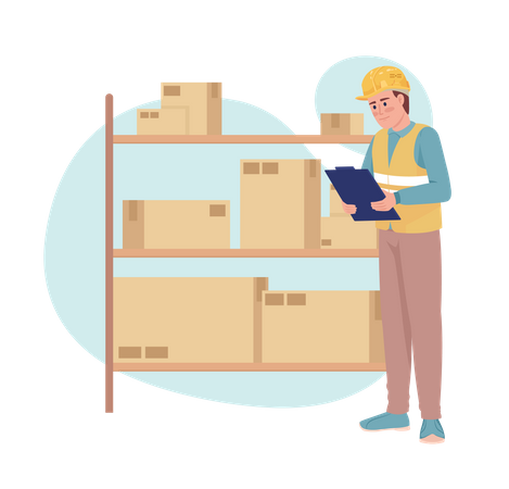 Delivery management  Illustration