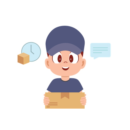 Delivery Men  Illustration