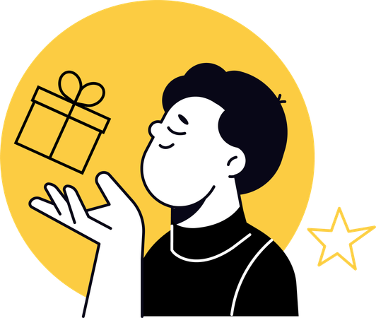 Delivery package  Illustration